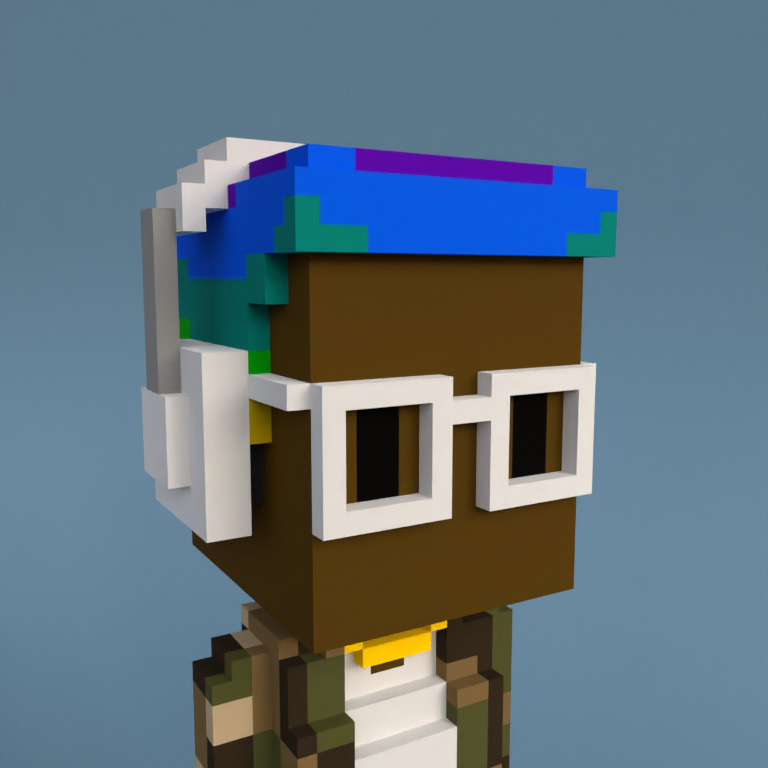 Meebit #7049 — Portrait