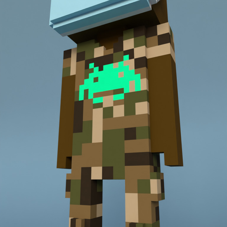 Meebit #7050 — Outfit