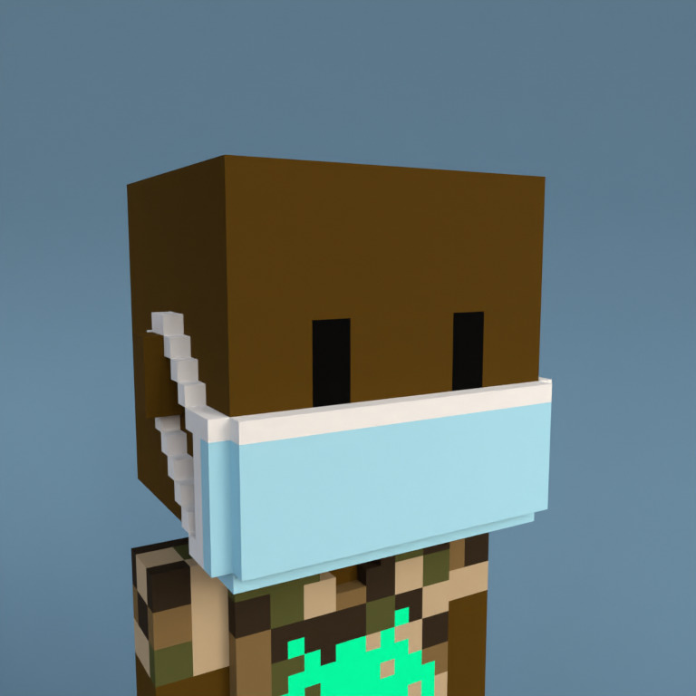 Meebit #7050 — Portrait