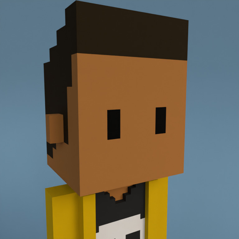 Meebit #7052 — Portrait