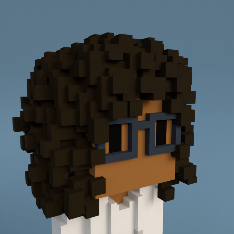 Meebit #7054 — Portrait