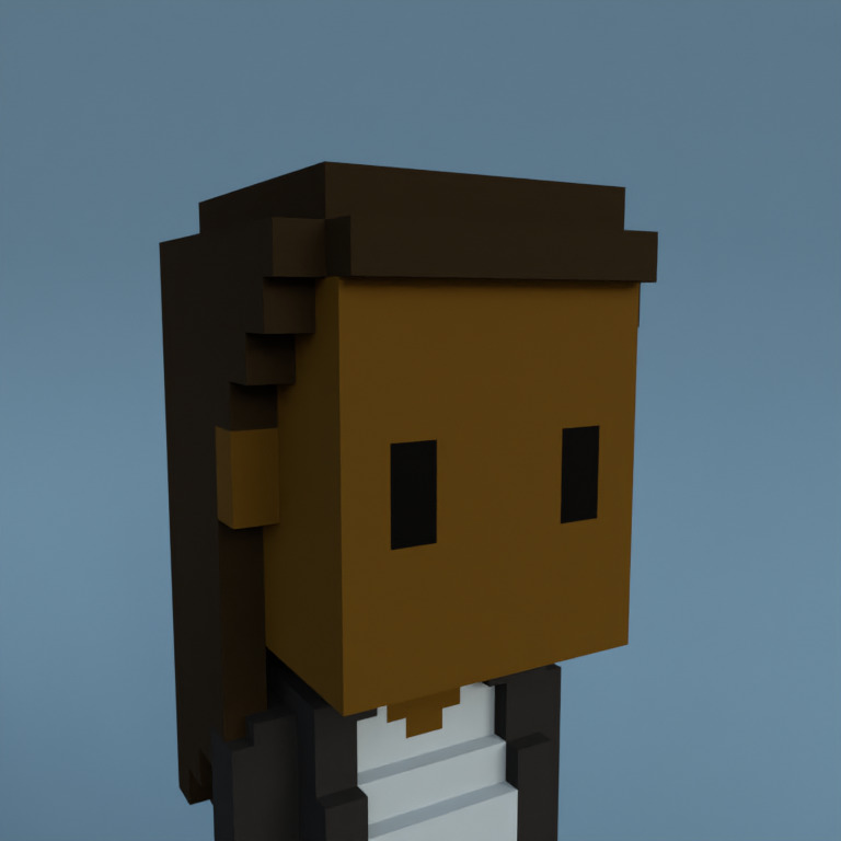 Meebit #7068 — Portrait