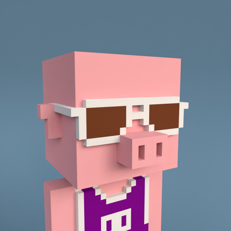 Meebit #7069 — Portrait