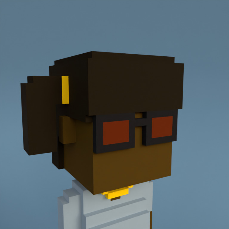 Meebit #7072 — Portrait