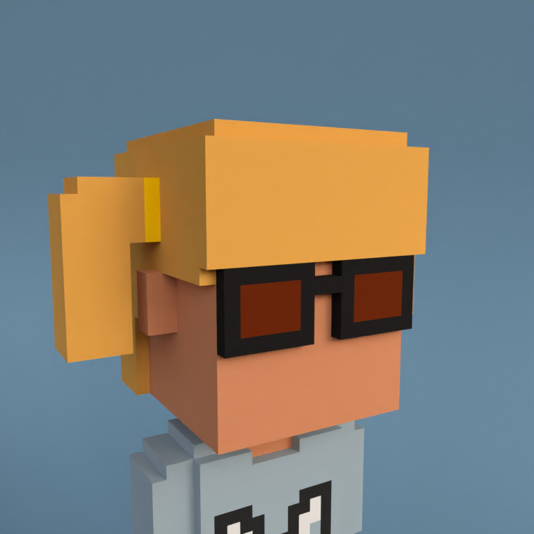 Meebit #7074 — Portrait