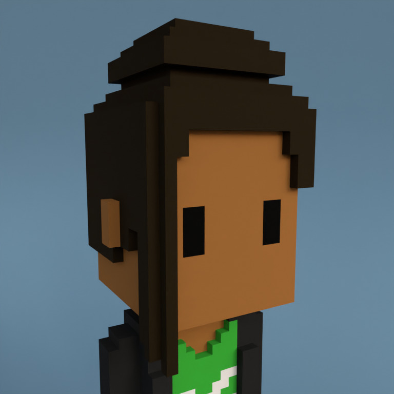 Meebit #7077 — Portrait