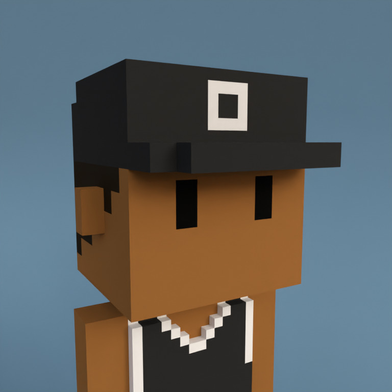 Meebit #7078 — Portrait