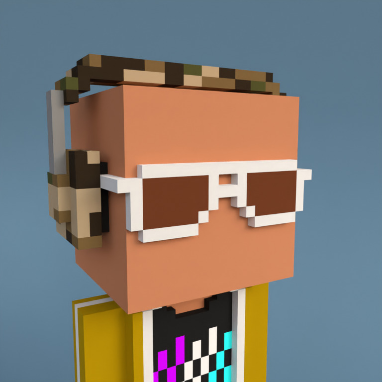 Meebit #7080 — Portrait