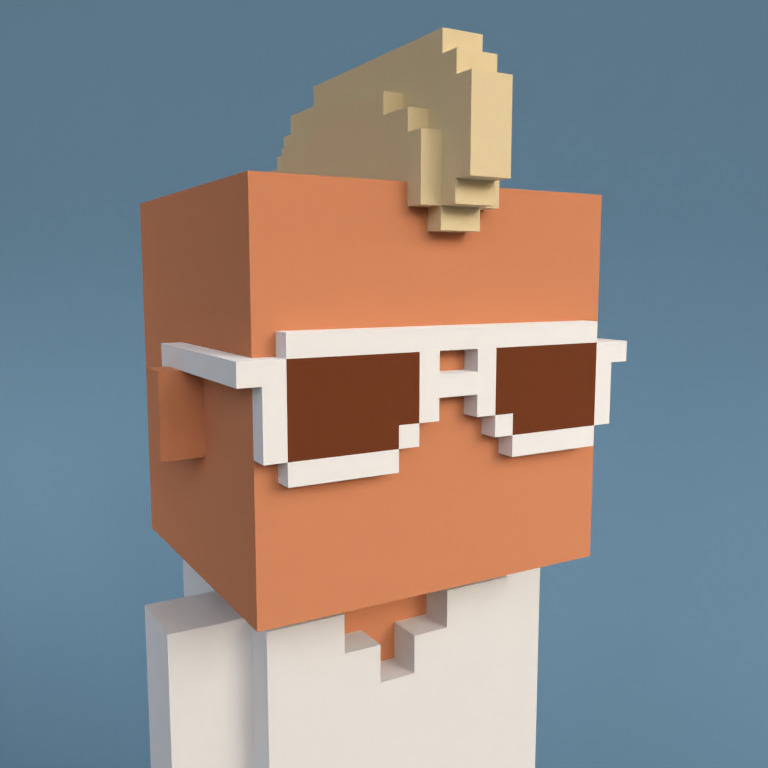 Meebit #7087 — Portrait