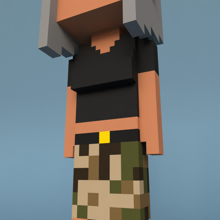 Meebit #7089 — Outfit