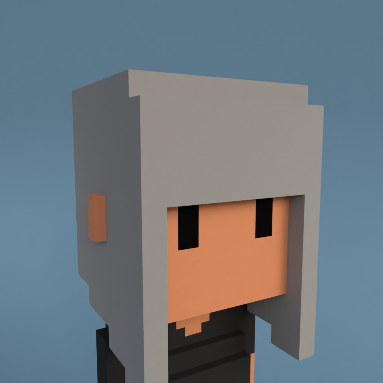 Meebit #7089 — Portrait