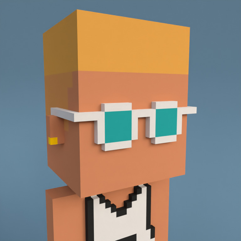 Meebit #7098 — Portrait