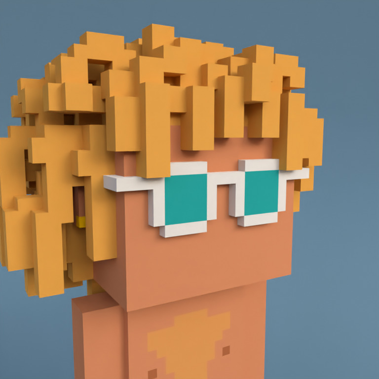Meebit #7100 — Portrait