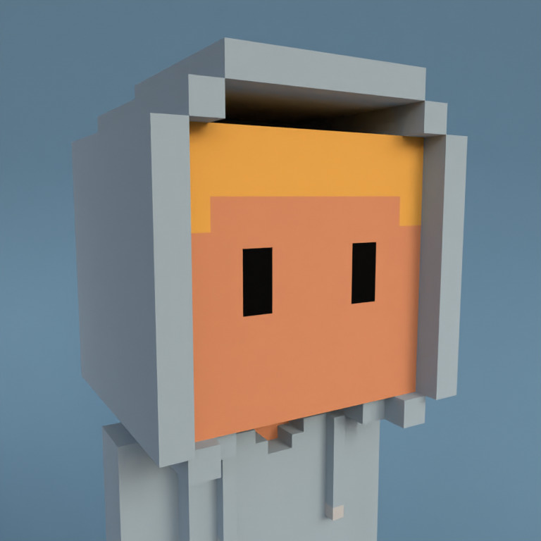 Meebit #7101 — Portrait