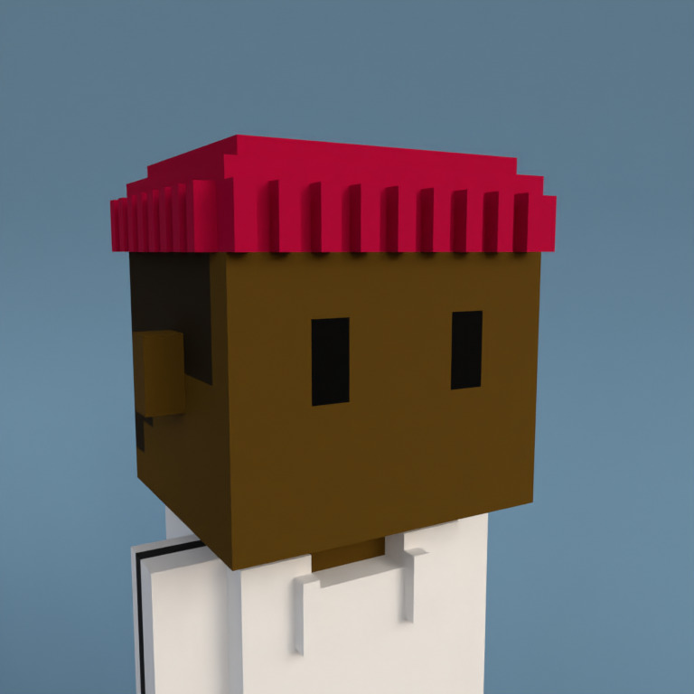 Meebit #7105 — Portrait