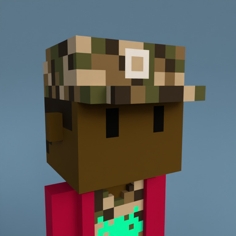 Meebit #7106 — Portrait