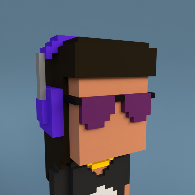 Meebit #7110 — Portrait