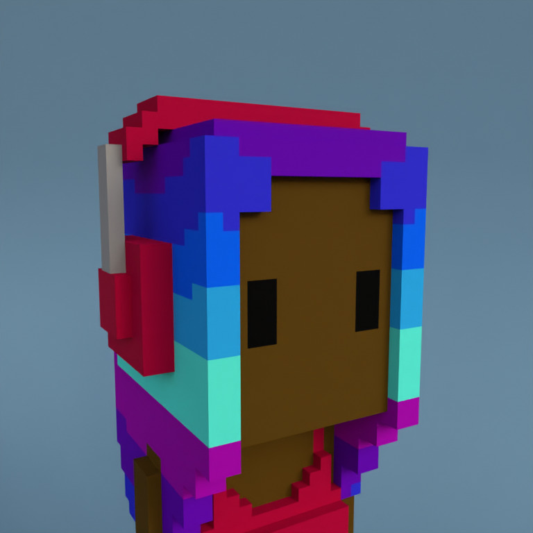 Meebit #7112 — Portrait