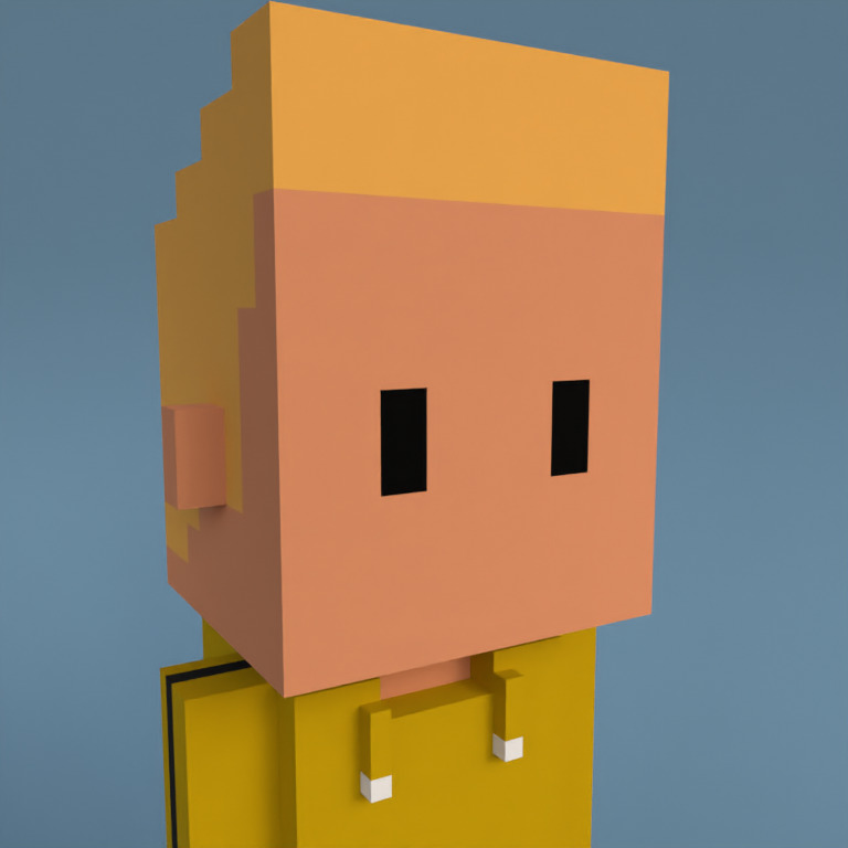 Meebit #7120 — Portrait