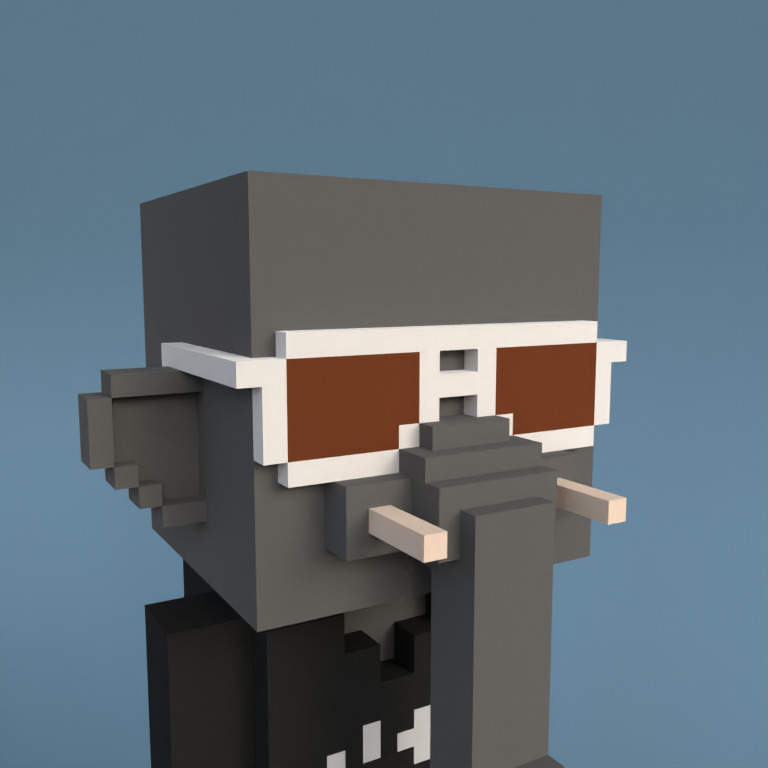Meebit #7123 — Portrait