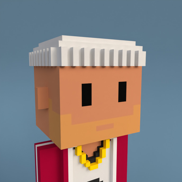 Meebit #7124 — Portrait