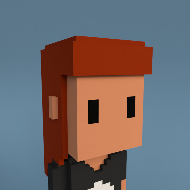 Meebit #7128 — Portrait