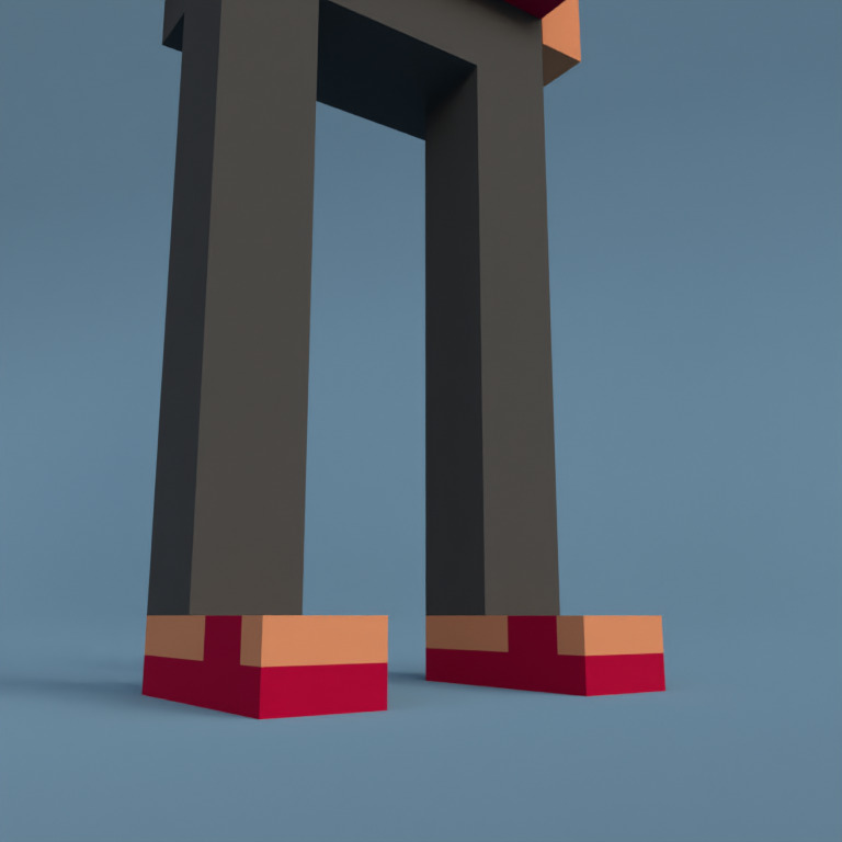 Meebit #7129 — Shoes