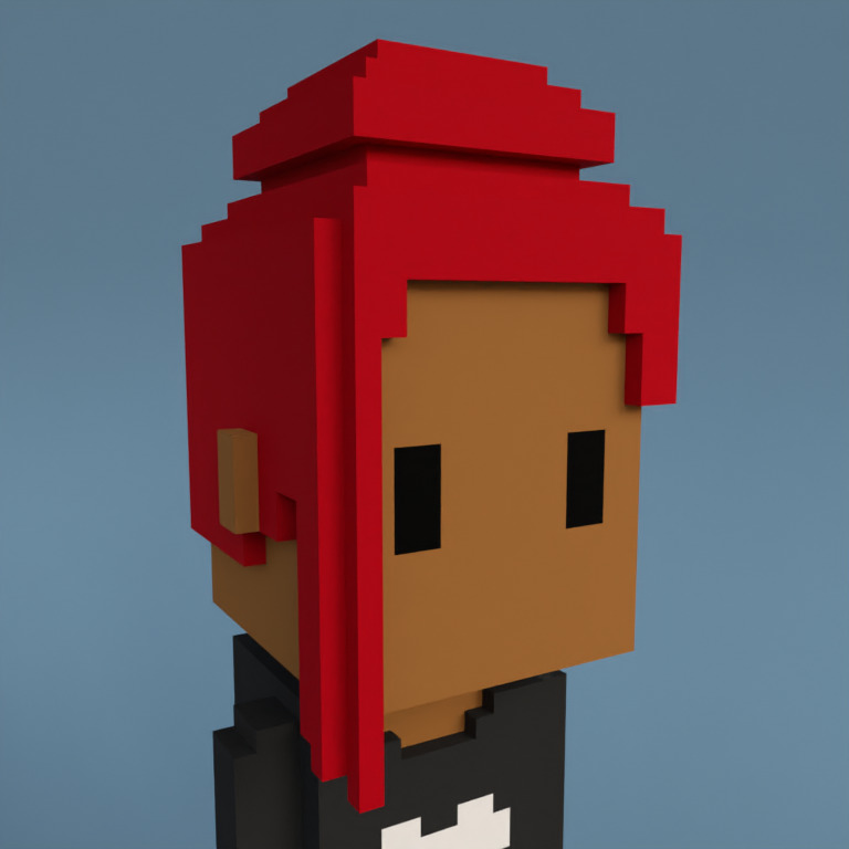 Meebit #7130 — Portrait