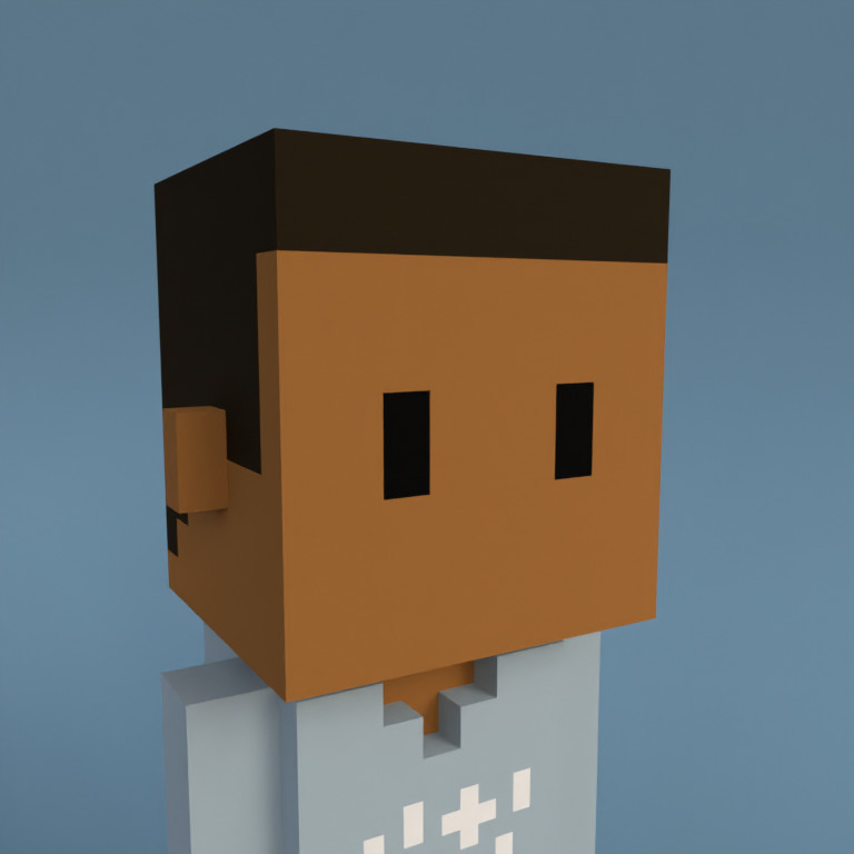 Meebit #7133 — Portrait