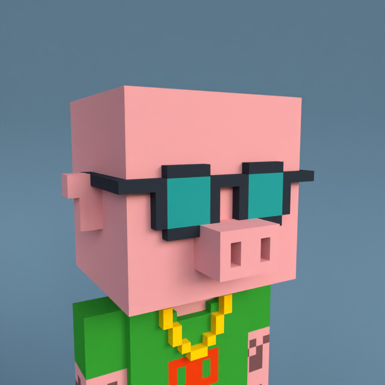 Meebit #7137 — Portrait