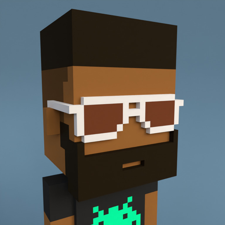 Meebit #7143 — Portrait