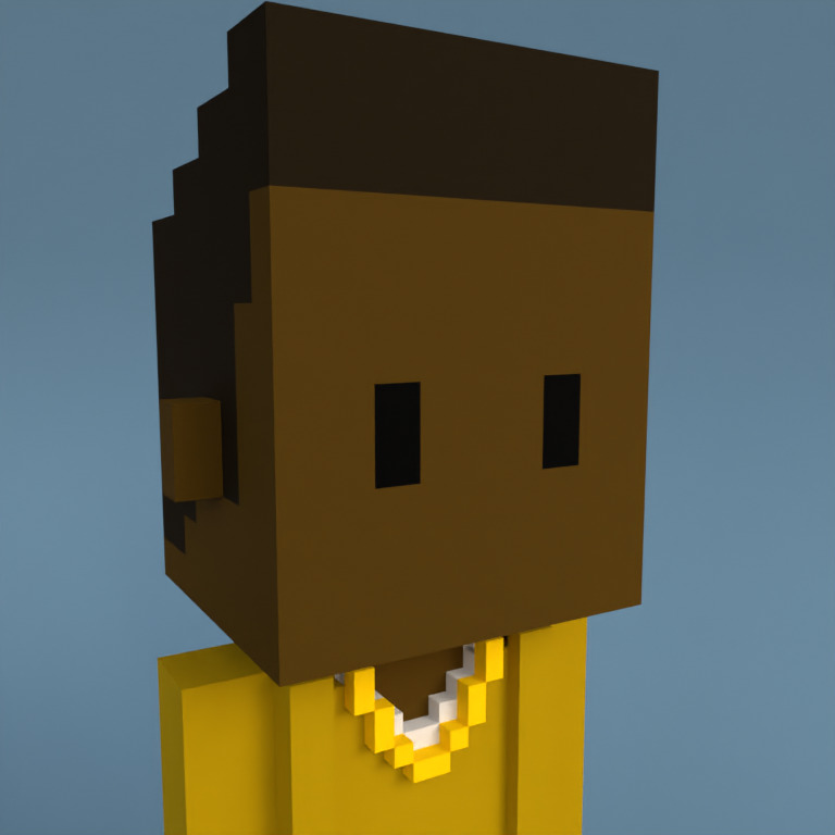 Meebit #7147 — Portrait