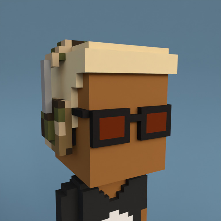 Meebit #7155 — Portrait