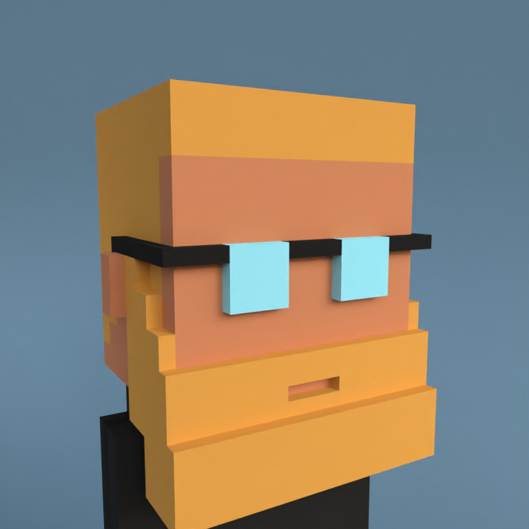 Meebit #7176 — Portrait