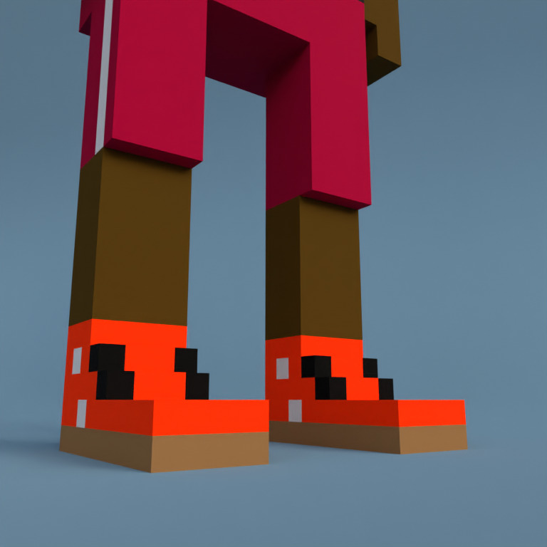 Meebit #7177 — Shoes