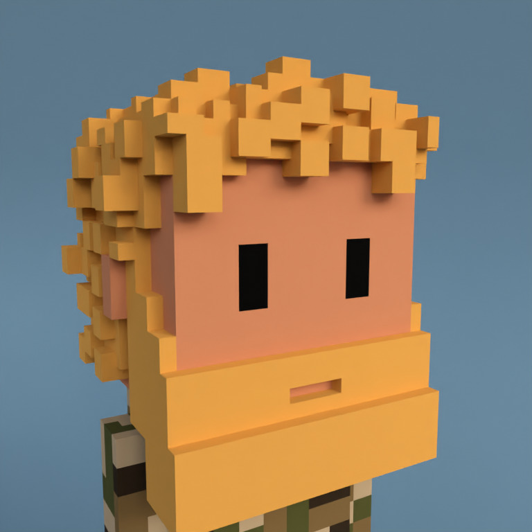 Meebit #7182 — Portrait