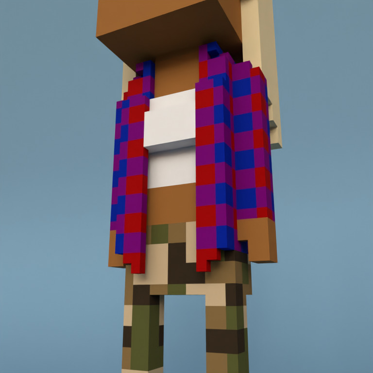 Meebit #7192 — Outfit