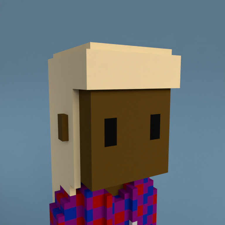 Meebit #7197 — Portrait