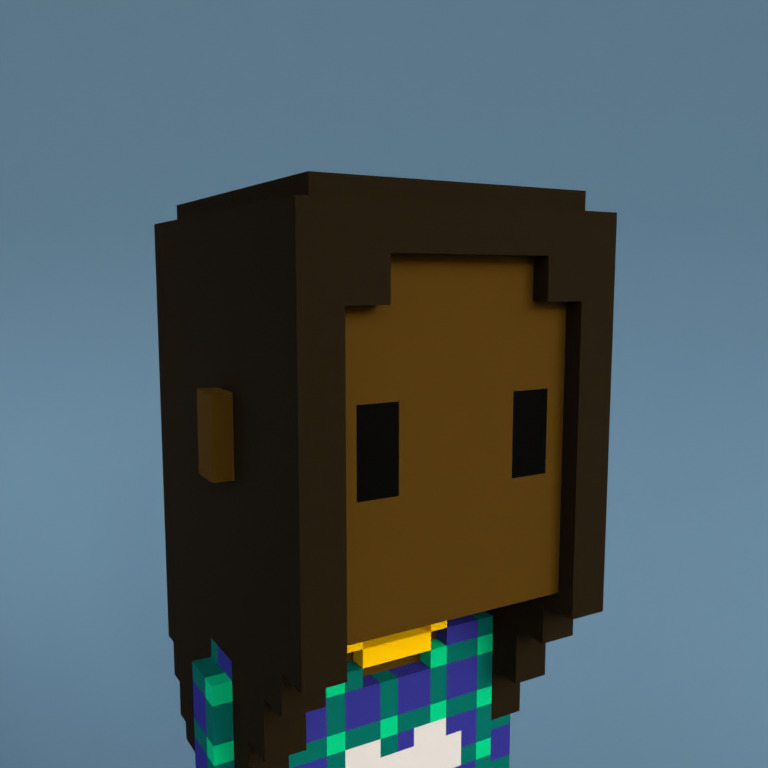 Meebit #7202 — Portrait