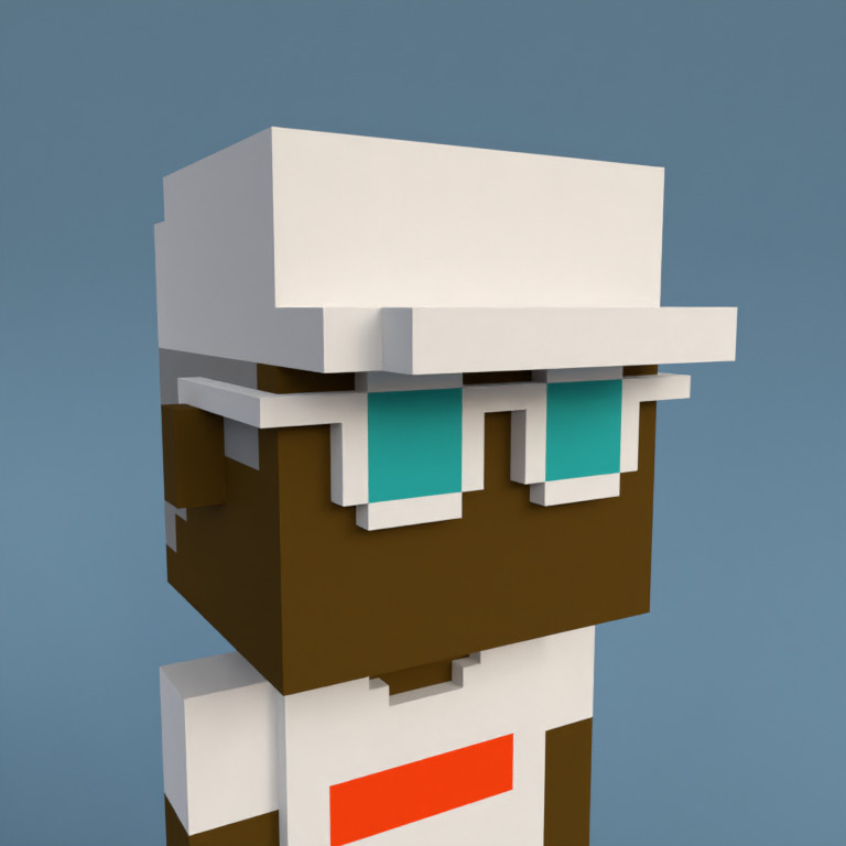 Meebit #7204 — Portrait