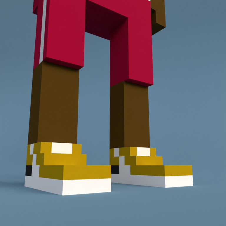Meebit #7204 — Shoes
