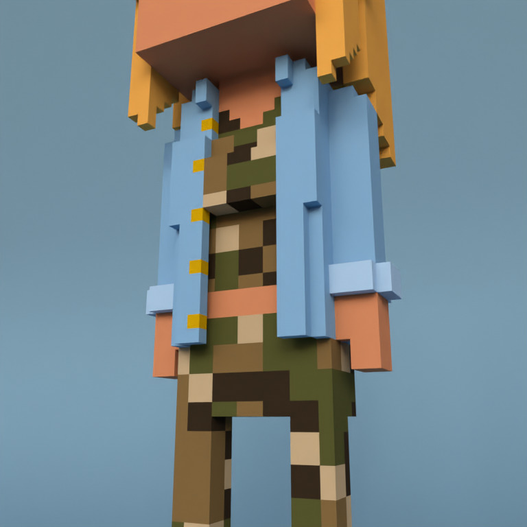 Meebit #7206 — Outfit
