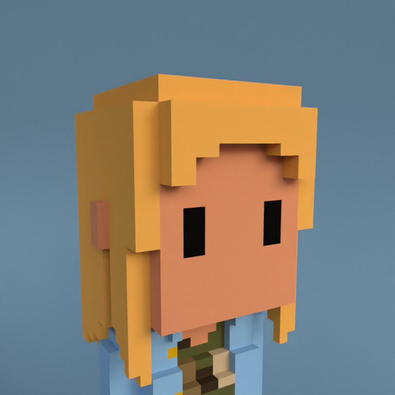 Meebit #7206 — Portrait