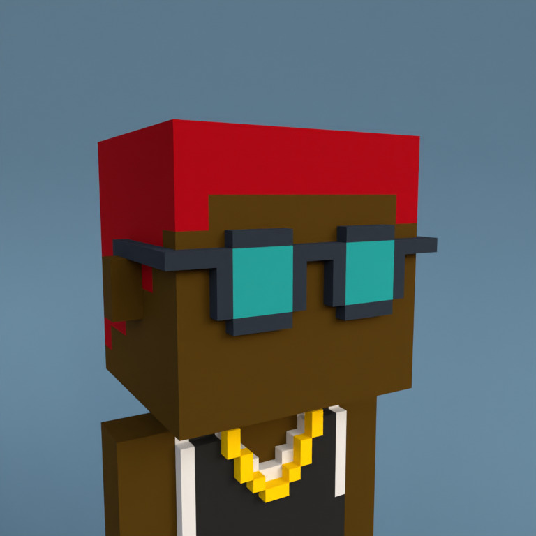 Meebit #7207 — Portrait