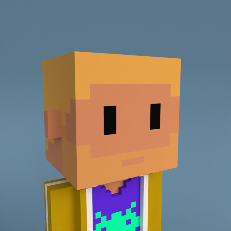Meebit #7210 — Portrait
