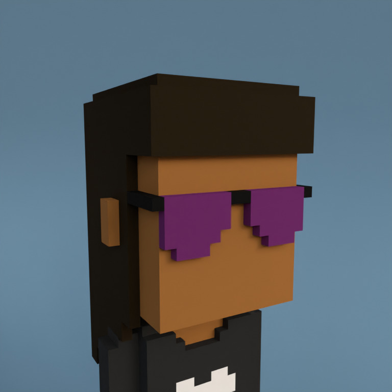 Meebit #7213 — Portrait
