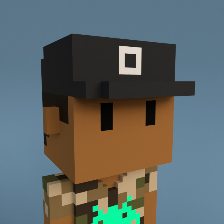 Meebit #7217 — Portrait