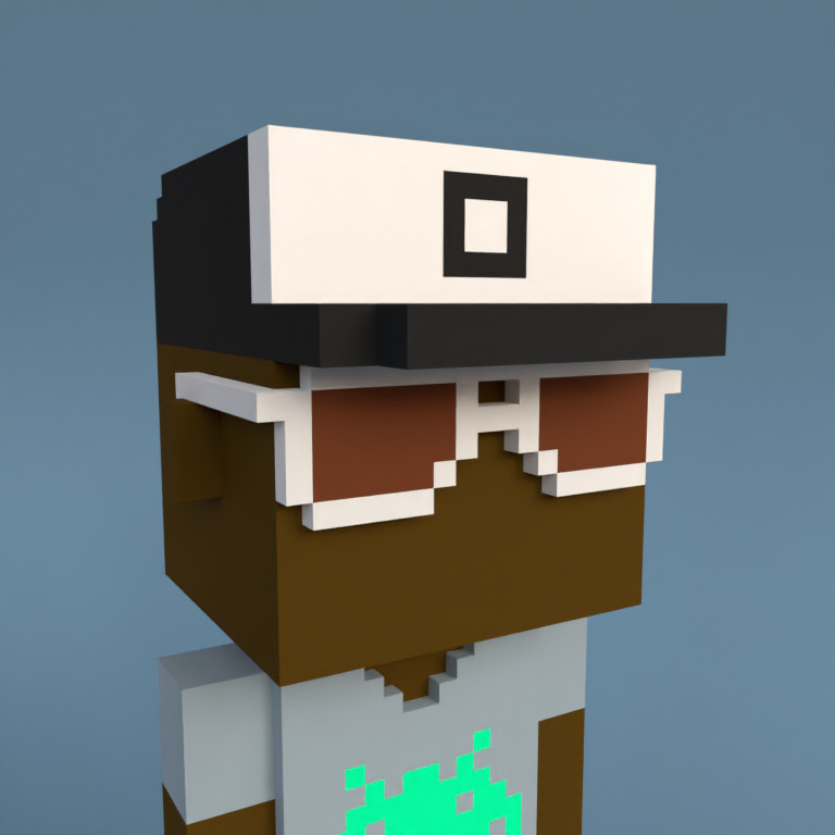 Meebit #7218 — Portrait