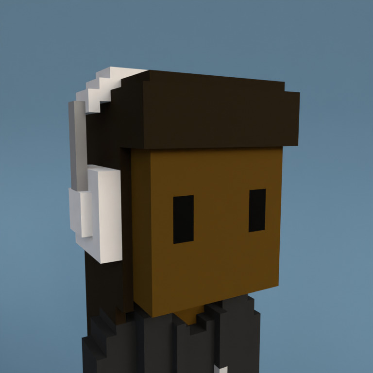Meebit #7219 — Portrait
