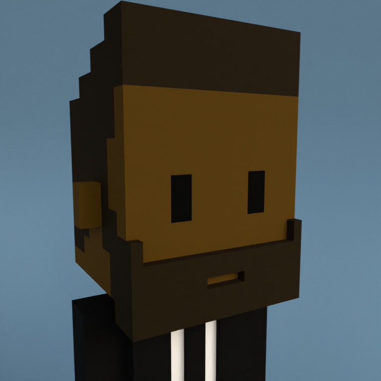 Meebit #7224 — Portrait